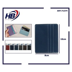 <b>Card</b> Pack 8x10cm Multi Color Slim <b>Wallet</b> For Men <b>Women</b> Storage - Product Image 3
