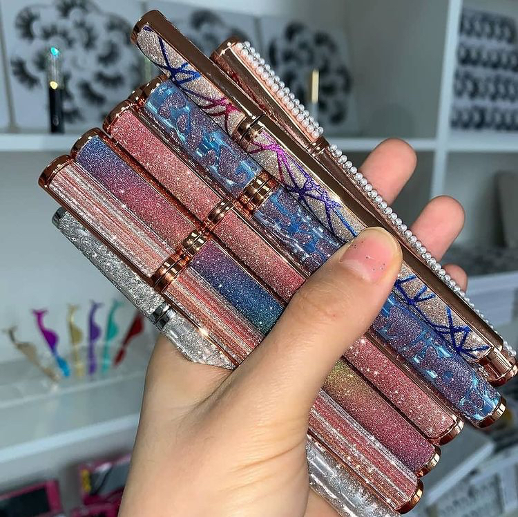 Поставщик Косметики, черная прозрачная Водостойкая Подводка для глаз, клей-карандаш, косметика от производителя, красочная клейкая подводка для глаз