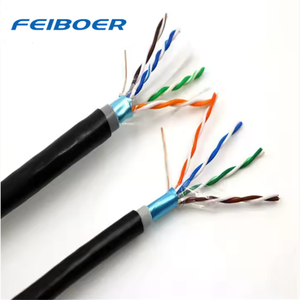 Feiboer 0.52mm rắn PVC LAN Cáp RJ45 Mạng Cat6 tương thích 305m chơi game Modem <span class=keywords><strong>Router</strong></span> <span class=keywords><strong>PC</strong></span> FTP 23AWG cáp <span class=keywords><strong>Ethernet</strong></span> - Product Image 6