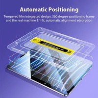 Protection d'écran HD en verre trempé avec plateau d'installation, installation facile sans bulles pour iPad Pro 13, Air 11, 10e génération, 10.9, 11, 9.7 pouces