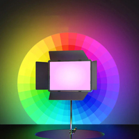 YEAH 30W photographie professionnelle caméra couleur lumière de remplissage Dimmable RGB LED lumière vidéo pour Studio, diffusion en direct