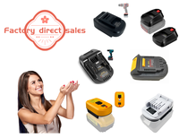 Adaptor Baterai HOT Sale DM18EIN Kompatibel untuk Baterai Li-ion 18V, Konversi ke Baterai Li-ion 18V untuk Perkakas Listrik