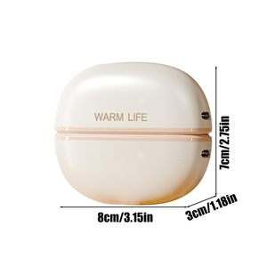 2 Pack Electric <b>Magnetic</b> 2000mAh USB Rechargeable Hand Warmer Bank Adjustable Thermostat Overheat Protection 4-6 Hours CE - Product Image 6