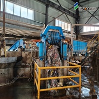 Séparateur de cordes Yunda pour système de pulpage D-pulper – Élimine les impuretés légères du plastique usagé – En mode discontinu/continu – Économie d'énergie