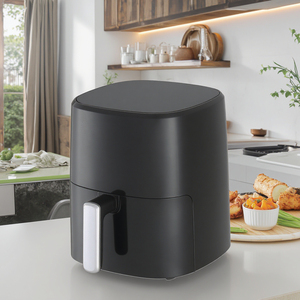 Ohigitechi Portable Mini 3.5L Intelligent Oil-free air Fryer Healthy Automatic air Deep Fryer Touch Control Panel Auto <strong>Menu</strong> - Product Image 1