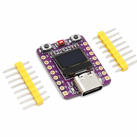 Papan Pengembangan SuperMini ESP32-C3 0.42-Inci OLED WiFi Antena Keramik Tipe-C Untuk Aplikasi IoT Tertanam