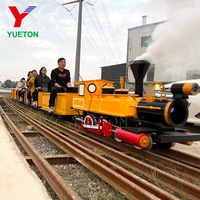 Train miniature électrique à vapeur pour enfants, manèges d'attractions de parc d'attractions à prix avantageux pour les terrains de jeux