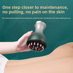 جهاز تدليك غواشا ذكي للمنزل مع فرشاة ميريديان إلكترونية وتسخين كهربائي دقيق للكشط وتحسين الدورة الدموية - Product Image 5