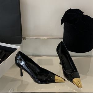 Chaussures à talons hauts tendance 2025 pour femmes, sandales à bout carré et talon fin, chaussures décontractées à la mode, chaussures habillées formelles de créateur pour femmes - Product Image 6