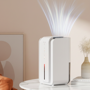 Déshumidificateur d'intérieur compact avec lumière, absorption sonore de <span class=keywords><strong>l</strong></span>'<span class=keywords><strong>humidité</strong></span>, séchage des vêtements, fonctionnalités flexibles, forme carrée, idéal <span class=keywords><strong>pour</strong></span> la salle de sport - Product Image 2