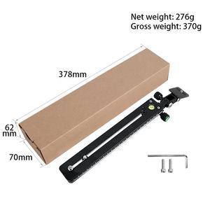 Blikin — <span class=keywords><strong>support</strong></span> de caméra dslr, extension du <span class=keywords><strong>support</strong></span> de l'objectif à longue focus, carte à dégagement rapide <span class=keywords><strong>suisse</strong></span>, 250mm - Product Image 4