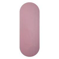 Tapis de yoga professionnel en PU, ovale, antidérapant, épaissi, givré, sans goût, en fibres de coco, 181 cm, 5 mm, pour fitness