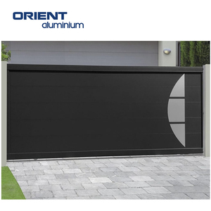 Portails principaux en acier pour jardins <span class=keywords><strong>et</strong></span> maisons modernes, nouvelles portes décoratives en métal, <span class=keywords><strong>portail</strong></span> <span class=keywords><strong>coulissant</strong></span> en aluminium <span class=keywords><strong>et</strong></span> en fer forgé - Product Image 5