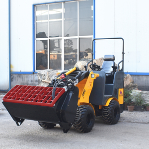 Skid steer <span class=keywords><strong>loader</strong></span> balde penhora empilhadeira caminhão do misturador concreto de cimento - Product Image 5