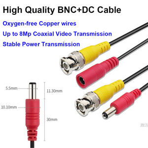 Anran-câble coaxial d'alimentation pour caméra CCTV, <span class=keywords><strong>20M</strong></span>, 65 pieds, connecteur <span class=keywords><strong>BNC</strong></span> + DC, RG59 - Product Image 6