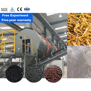 Lane สายการผลิตผงปุ๋ยอินทรีย์เครื่องจักรผลิตปุ๋ยอินทรีย์พร้อมมูลไก่รับประกัน5ปี - Product Image 4