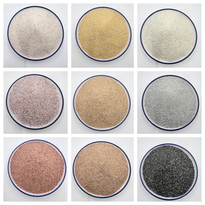 Suministro edificio pared Exterior Color arena textura pintura Color Natural gama completa 10-120 <span class=keywords><strong>malla</strong></span> piedra Real pintura hecha coque combustible - Product Image 3