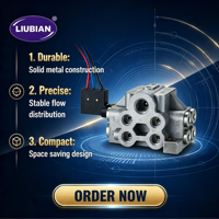 Système de lubrification progressif en U, distributeur de graisse/huile basse pression, tuyau de décharge 6 mm, alimentation hydraulique, OEM disponible