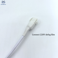 220V/ 110V alimentation de commutateur de désembuage haute tension avec capteur tactile LED miroir de désembuage commutateurs inductifs de prise américaine