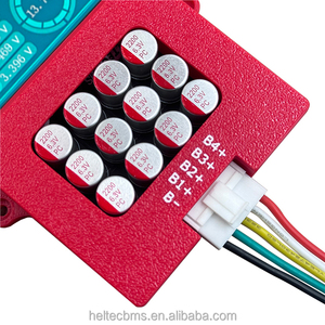 ตัวปรับสมดุลแบตเตอรี่ลิเธียม <span class=keywords><strong>4S</strong></span> 5A แบบแอคทีฟ พร้อมจอ LCD และเคสป้องกัน ABS สำหรับแบตเตอรี่ลิเธียมแบบแอคทีฟบาลานซ์ <span class=keywords><strong>4S</strong></span> - Product Image 4