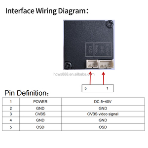 1800tvl ntsc पाल 16:9 4:<span class=keywords><strong>3</strong></span> स्विचबल सुपर wdr फ्रीस्टाइल fpv कैमरा ब्लैक नाइट संस्करण माइक्रो कैमरा - Product Image 4