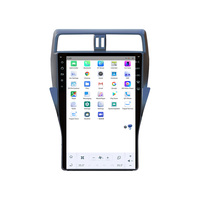 Radio Tesla de 16 Pulgadas para Toyota Land Cruiser Prado 150 2018-2021, Navegación GPS para Automóvil, Android 13, Unidad Principal para Automóvil, Reproductor Multimedia, 4G, DSP