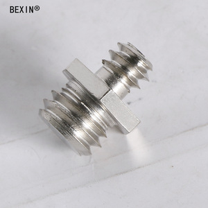 อะแดปเตอร์ขาตั้งกล้องเบซิน สกรู 1/4 ถึง 3/8 สแตนเลสสำหรับกล้องดิจิตอล - Product Image 1