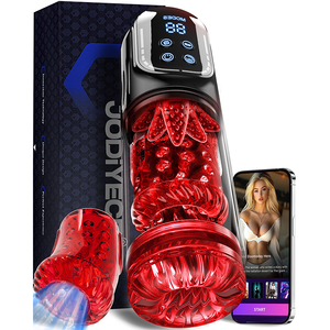 Dispositivo Automatico per Masturbazione Maschile con Funzioni di Spinta, Rotazione e Suzione, Controllo AI tramite App, Giocattoli per Adulti, Pompa per Pene, Stimolatore Maschile, Macchina del Sesso - Product Image 1