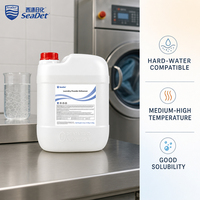 Poudre de lessive alcaline saponifiée haute performance pour les systèmes de lavage du linge industriels, hôteliers et hospitaliers