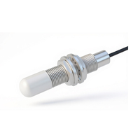 Sensor de Radar Cilíndrico KJT M18 con Salida RS485, Sensor de Medición Láser, Sensor de Alcance de 20M de Largo Alcance para la Industria