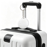 Etiqueta Inteligente Antipérdida con Sistema Dual, Compatible con Apple Find My y Google Find, para Llaves, Bolsos, Equipaje, Bluetooth, iOS, Android, 4 Colores