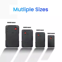 Localizador inalámbrico portátil 4G GPS Tracker con botón SOS 10000Mah Long Standby 24/7 Sistema de seguridad de seguimiento en vivo Aplicación gratuita