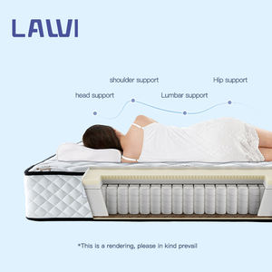 Colchón de Muelles para Dormir, Compresión de 5 Zonas, <span class=keywords><strong>10</strong></span> Pulgadas, para el Hogar - Product Image 5