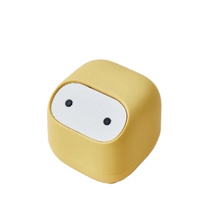 Máy tính để bàn nhỏ Thùng rác có thể với nắp, dễ thương Báo Chí-nắp thùng rác nhỏ, sáng tạo bảng chất thải container cho nhà văn phòng nhà bếp - Product Image 4