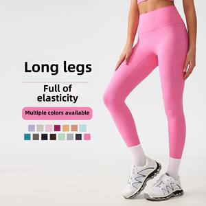 Women's High Free Size Yoga Pants Free Size Hip Lift Shaping Sports Fitness Yoga Pants <strong>Leggings</strong> - Product Image 2