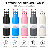 Bouteille d'eau sport double paroi en acier inoxydable avec poignée portable, tasse isotherme classique pour eau, Coca, voyage, Milkabox