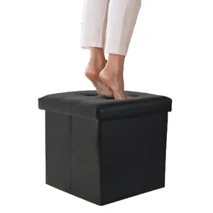 Tabouret amovible avec repose-pieds, boîte de rangement pliable, robuste, nouveau Design, vente en gros, 2022