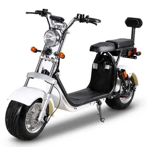 Sepeda motor listrik kecepatan tinggi dengan sistem listrik untuk dewasa Citycoco 2 skuter gudang EU/USA dengan sistem listrik untuk citycoco 4000w