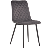 Chaise de salle à manger en velours de luxe nordique vert bleu chaises de salle à manger en tissu de velours rembourré pour table de salle à manger