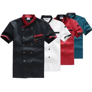 Camicia da Chef Unisex per cucina da <span class=keywords><strong>lavoro</strong></span> da uomo ristorante Hotel uniformi da cucina per il personale dello Chef - Product Image 4