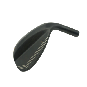Clubs de golf personnalisés noirs en acier inoxydable à 72 degrés pour gauchers et droitiers Cales de sable hybrides pour hommes avec poignées en caoutchouc - Product Image 3