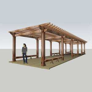 <span class=keywords><strong>Luna</strong></span> fósiles MFT21 del WPC al aire libre Gazebo pabellón - Product Image 4