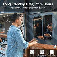 Système d'appel sans fil BYHUBYENG CS-18QM 433 MHz, portée de 800 m, pour restaurants et zones client, avec buzzers