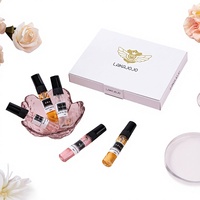 Coffret de Parfums Luxe Frais, Épicés, Boisés et Floraux – 4 x 5 ml Format Standard – Longue Durée – Coffret Cadeau pour Hommes – Collection de Parfums
