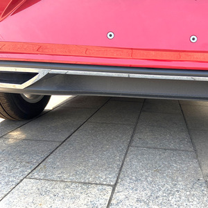 Kit carrozzeria per <span class=keywords><strong>Volkswagen</strong></span> <span class=keywords><strong>Polo</strong></span> MK6 <span class=keywords><strong>2018</strong></span> + <span class=keywords><strong>Polo</strong></span> Plus coda labbra diffusori rivestimento tubo di scarico adesivi accessori auto - Product Image 4