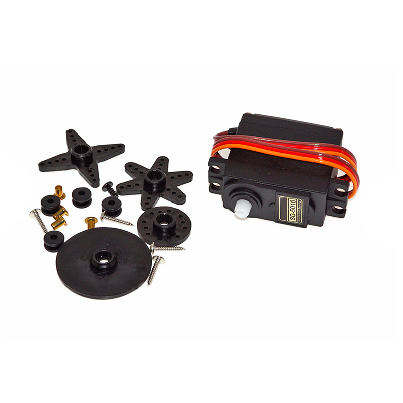 Сервомотор с большим крутящим моментом OEM/ODM SG5010, сервомотор с полым сервоприводом 360 градусов