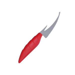 Stainless Steel Shrimp Deveiner Red Handle U Shape Design For Easy Shell Removal And Vein Extraction Seafood Tools - Product Image 5