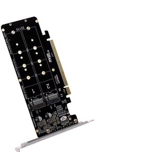 Tarjeta Adaptadora Divisora PCIeX16 a <span class=keywords><strong>M</strong></span>.2 <span class=keywords><strong>M</strong></span>-key NVMEx4SSD para Servidor 2U RAID Array - En Stock - Product Image 3