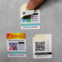 Autocollants personnalisés Double face, étiquette avec impression inversée, Code Qr, vêtement, vente en gros,