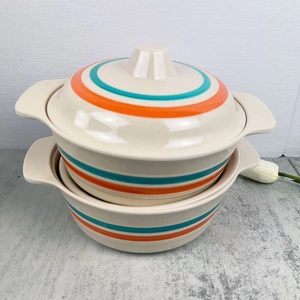 Unbreakable all'ingrosso personalizzato melamina ciotola di riso rotonda con coperchi set uso quotidiano per uso alimentare - Product Image 4